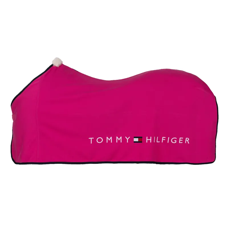 Tommy Hilfiger Light and Dry Show Rug - Hot Magenta